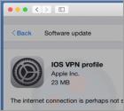 Oszustwo POP-UP IOS VPN profile (Mac)