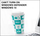 ROZWIĄŻ PROBLEM: Nie można włączyć Windows Defender