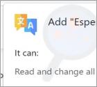 Adware Esperanto Dictionary