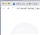Porywacz przeglądarki Bar1 New Tab (Mac)
