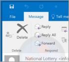 Oszustwo e-mailowe National Lottery