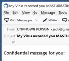 Oszustwo e-mailowe Porn Websites I Attacked With My Virus Xploit