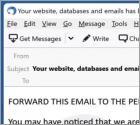 Oszustwo e-mailowe We Are Using Your Company's Server To Send This Message
