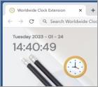 Porywacz przeglądarki Worldwide Clock Extension