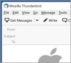 Oszustwo e-mailowe Thank You For Shopping With Apple