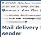 Oszustwo e-mailowe Mail Delivery Failed