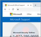 Oszustwo POP-UP Microsoft Support Alert