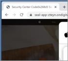Oszustwo POP-UP Apple Security Center (Mac)