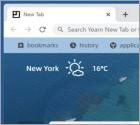 Porywacz przeglądarki Yearn New Tab