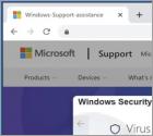 Oszustwo POP-UP Threats Detected:Stuxnet