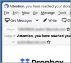 Oszustwo e-mailowe Dropbox Is Full