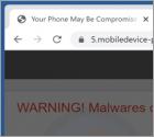 Oszustwo POP-UP YOUR DEVICE MAY BE COMPROMISED