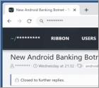 Botnet bankowy Tremendous (Android)