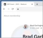 Oszustwo POP-UP Brad Garlinghouse Crypto Giveaway