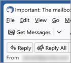 Oszustwo e-mailowe Your Messages Couldn't Be Delivered