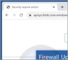 Oszustwo POP-UP Firewall Update Required