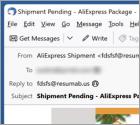 Oszustwo e-mailowe AliExpress Package