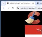 Oszustwo POP-UP CCLEANER AntiVirus License Has Expired