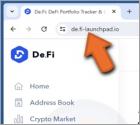 Oszustwo De.Fi Launchpad Airdrop