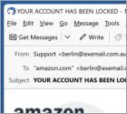 Oszustwo e-mailowe Amazon - Your Account Has Been Locked