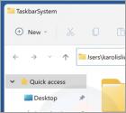 Niechciana aplikacja Taskbar System