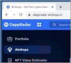 Oszustwo DappRadar Airdrops