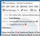 Oszustwo e-mailowe Fund Release