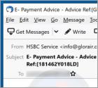 Oszustwo e-mailowe HSBC E-Payment Advice