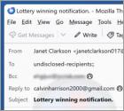 Oszustwo e-mailowe 2026 FIFA World Cup Lottery