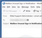 Oszustwo e-mailowe Someone Used Your Webmail Password