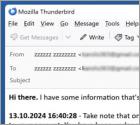 Oszustwo e-mailowe Operating System Fell To My Hacking Expertise