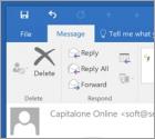 Oszustwo e-mailowe Capital One - Your Password Has Been Changed
