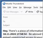 Oszustwo e-mailowe I Have Penetrated Your Device's Operating System