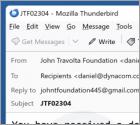 Oszustwo e-mailowe John Travolta Foundation