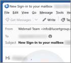 Oszustwo e-mailowe New Web Browser Just Signed In