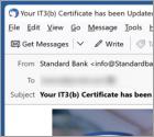 Oszustwo e-mailowe Standard Bank IT3(b) Policy