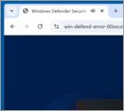 Windows Defender Security Scan POP-UP Oszustwo