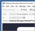 Oszustwo e-mailowe Your Emails Will No Longer Be Delivered