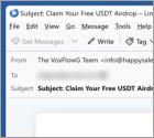 Oszustwo e-mailowe VoxFlowG USDT Airdrop