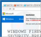 Oszustwo WARNING! Your Windows Has Been Blocked