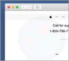 Oszustwo Apple Warning Alert (Mac)