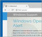 Oszustwo POP-UP Windows Operating System Alert