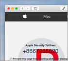 Oszustwo POP-UP VIRUS ALERT FROM APPLE (Mac)