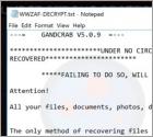 Ransomware GandCrab 5.0.9