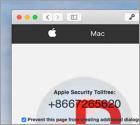 Oszustwo POP-UP Apple Support Alert (Mac)