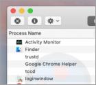 Wirus Nie można zamknąć Google Chrome (Mac)