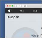 Oszustwo POP-UP iPhone Has Been Locked (Mac)