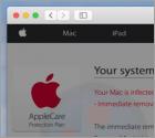 Oszustwo POP-UP apple.com-scan-mac.live (Mac)