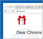 Oszustwo POP-UP Dear Chrome User, Congratulations!