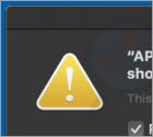 Pop-up * Will Damage Your Computer. You Should Move It To The Trash. (Mac)